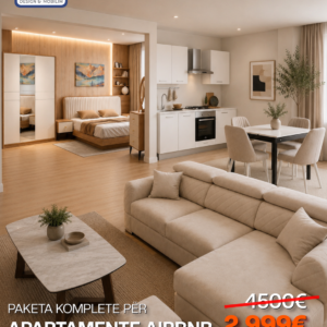 Paketa Komplete për Apartamente Airbnb