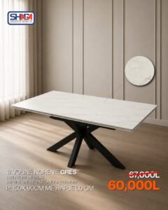 Tavoline Ngrenie  Gres White