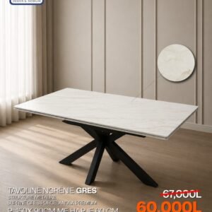 Tavoline Ngrenie  Gres White